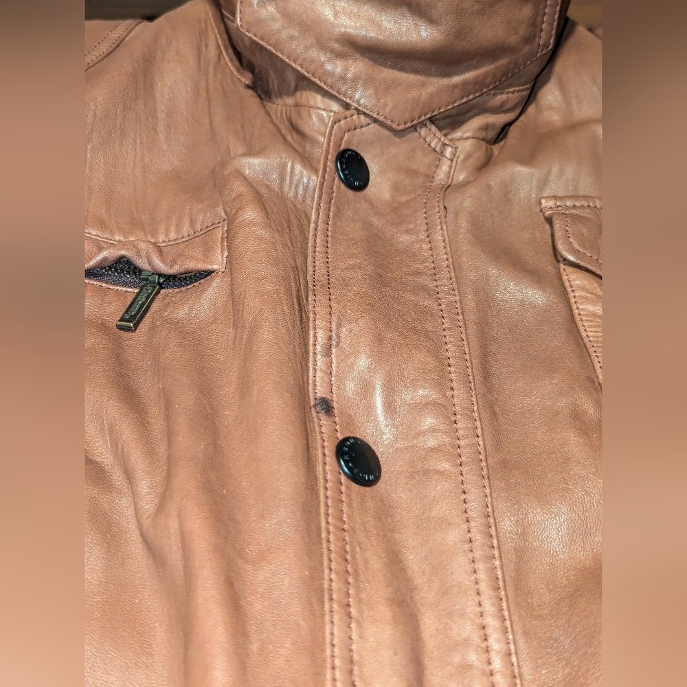 Barbour Brown Performance Jacket - Picture 6 of 16